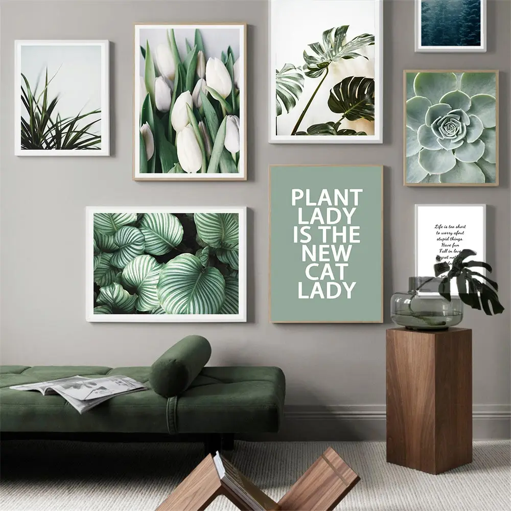 Scandinavian Leaf Lily Flower Plant Wall Art Canvas Painting Green Monstera Poster Quotes Art Prints Modern Pictures Home Decor
Scandinavian Leaf Lily Flower Plant Wall Art Canvas Painting Green Monstera Poster Quotes Art Prints Modern Pictures Home Decor
