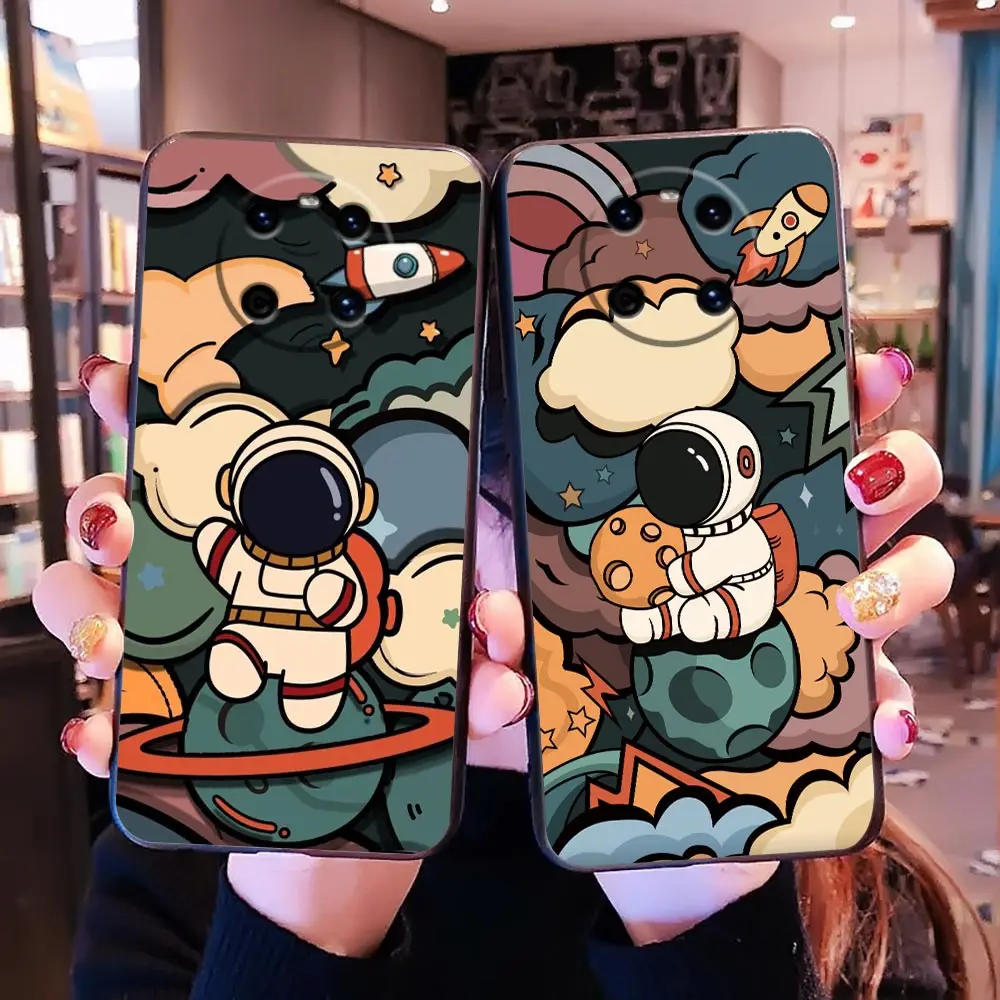 Funda Coque Phone Case For Huawei P10 P20 P30 P40 P50 P50E Mate 10 20 40 RS Lite E 5G Pro Plus Capa Case keren Astronaut Cartoon
Funda Coque Phone Case For Huawei P10 P20 P30 P40 P50 P50E Mate 10 20 40 RS Lite E 5G Pro Plus Capa Case keren Astronaut Cartoon
