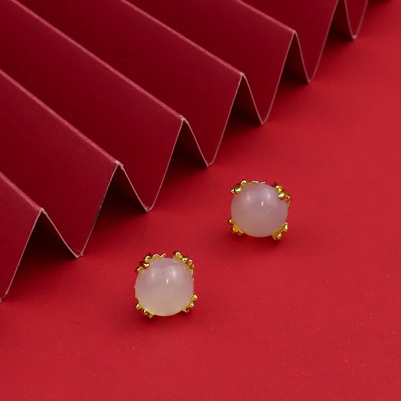 Retro Small Stud Earrings For Women Sterling Silver Opal Earrings Wholesale Earring
Retro Small Stud Earrings For Women Sterling Silver Opal Earrings Wholesale Earring