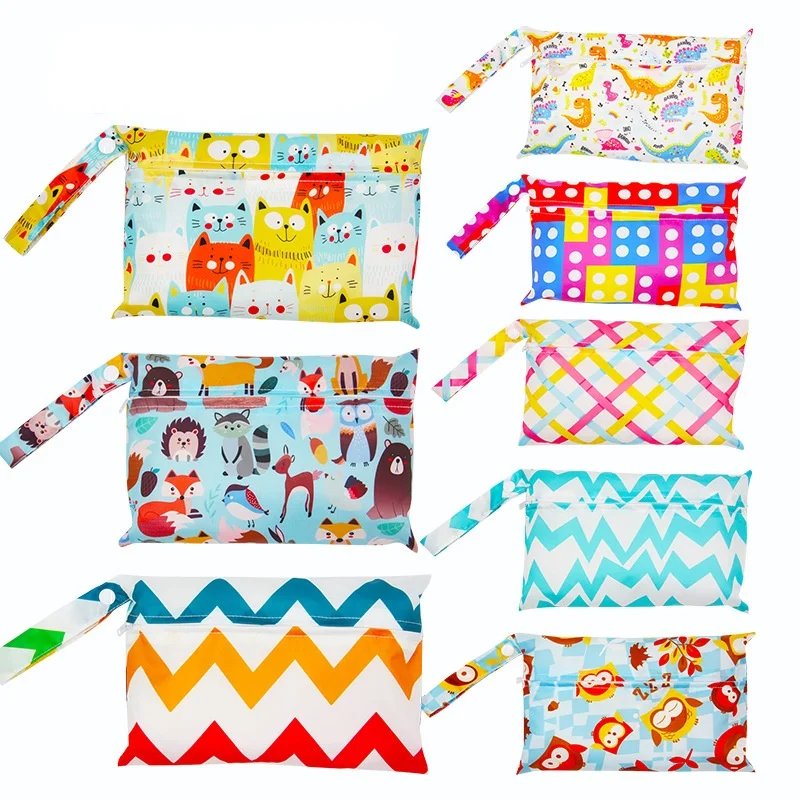 Baby Diaper Bag Cartoon Print Waterproof Wet Dry Nappy Zipper Handbag Stroller Carry Pack Travel Outdoor Wet Diaper Storage Bags
Baby Diaper Bag Cartoon Print Waterproof Wet Dry Nappy Zipper Handbag Stroller Carry Pack Travel Outdoor Wet Diaper Storage Bags