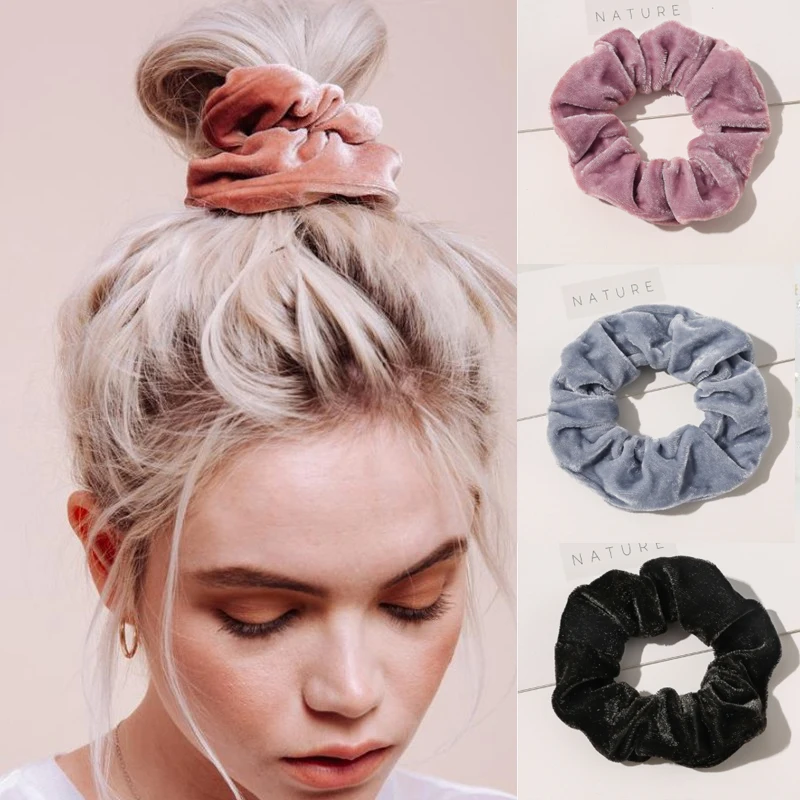 20Colors Fashion Velvet Scrunchies Elastic Hair Bands Solid Color Headband Ponytail Holder Hair Ties Hair Accessories Wholesale
20Colors Fashion Velvet Scrunchies Elastic Hair Bands Solid Color Headband Ponytail Holder Hair Ties Hair Accessories Wholesale
