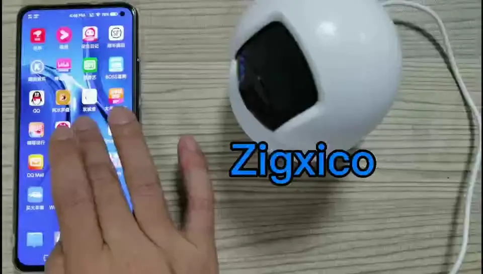 Миниатюрная PTZ IP-камера Wi-Fi для наблюдения за детьми с фабрики Tuya 
Миниатюрная PTZ IP-камера Wi-Fi для наблюдения за детьми с фабрики Tuya