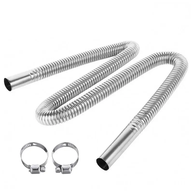 60-300cm Air Parking Heater High Heat Dissipation Stainless Steel Exhaust Tube Air Diesels Parking Tank Car Heaters Accessories
60-300cm Air Parking Heater High Heat Dissipation Stainless Steel Exhaust Tube Air Diesels Parking Tank Car Heaters Accessories