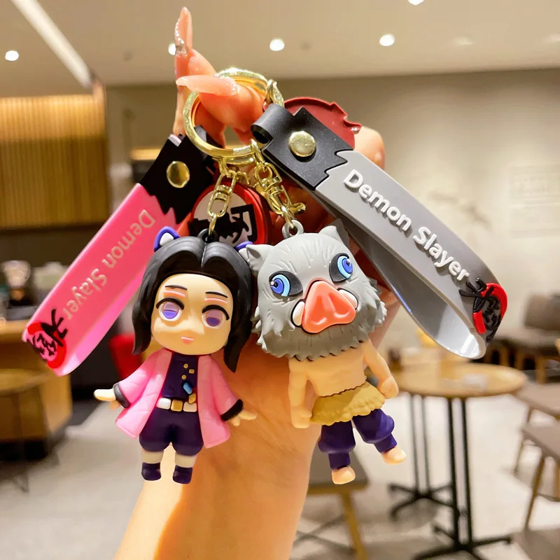 Cartoon Demon Slayer Blade Anime Figures Car pendant doll Keychain accessory Keychain School Bag Decoration Gift
Cartoon Demon Slayer Blade Anime Figures Car pendant doll Keychain accessory Keychain School Bag Decoration Gift