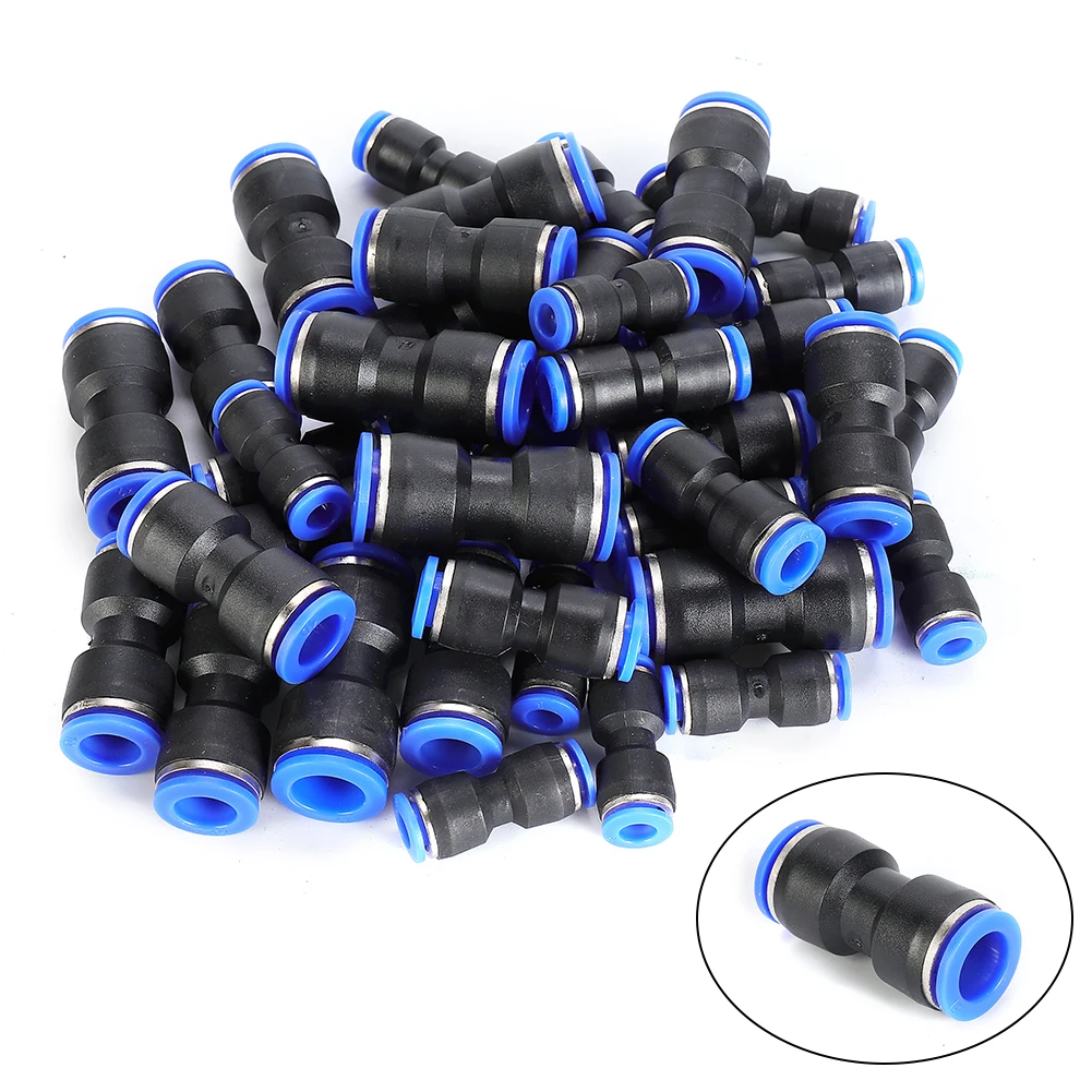 40 Pcs Connector Straight Push Connectors Pneumatic Connect Fitting Air Line Quick Hose Tool For 6/8/10/12mm Outer Diameter Pipe
40 Pcs Connector Straight Push Connectors Pneumatic Connect Fitting Air Line Quick Hose Tool For 6/8/10/12mm Outer Diameter Pipe
