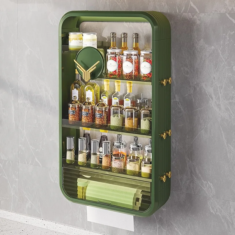 Non-perforated Kitchen Accessories Bathroom Rack Wall Hanging Bathroom Storage Rack Bathroom Accessories Cosmetic Layer Rack
Non-perforated Kitchen Accessories Bathroom Rack Wall Hanging Bathroom Storage Rack Bathroom Accessories Cosmetic Layer Rack