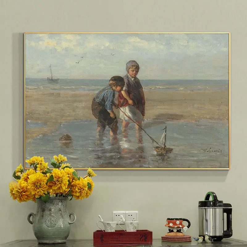 Israels, Joseph Children Of The Sea Poster Famous Painting Replica Canvas Prints Living Room Bedroom Home Decor Wall Art Picture
Israels, Joseph Children Of The Sea Poster Famous Painting Replica Canvas Prints Living Room Bedroom Home Decor Wall Art Picture
