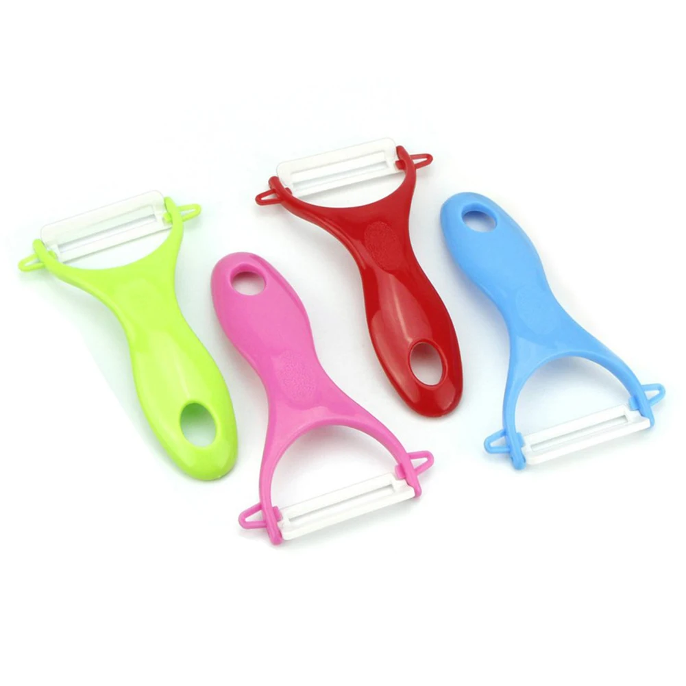 Vegetable Fruit Multi-function handle Ceramic Peeler Skin Portable Household for home kiction Tool Accessories Random Color Send
Vegetable Fruit Multi-function handle Ceramic Peeler Skin Portable Household for home kiction Tool Accessories Random Color Send