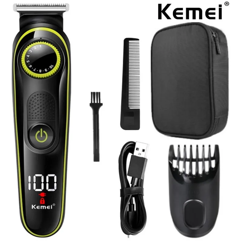 Kemei 691 Electric Hair Clipper Multifunctional Trimmer Men Electric Shaver Razor Nose Trimmer Hair Cutting Machine Grooming Kit
Kemei 691 Electric Hair Clipper Multifunctional Trimmer Men Electric Shaver Razor Nose Trimmer Hair Cutting Machine Grooming Kit