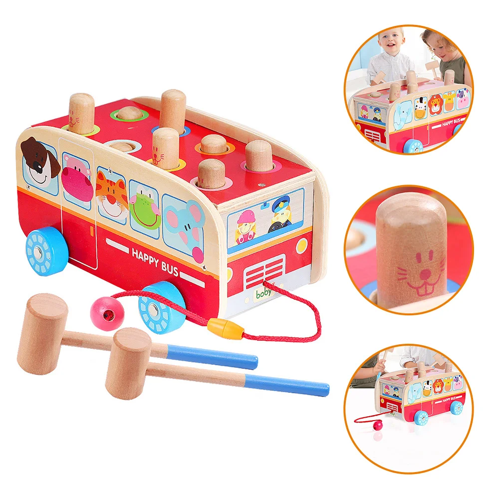 Toy Children Playthings Interactive Games Pounding Wooden Skill Development Toys Kids Supply Funny Hammer
Toy Children Playthings Interactive Games Pounding Wooden Skill Development Toys Kids Supply Funny Hammer