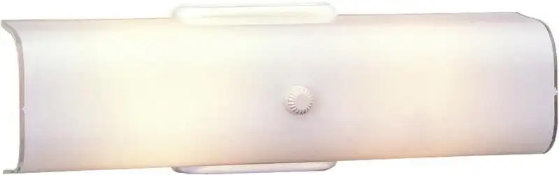 Rectangular Bath or Vanity Light with White Finish
Rectangular Bath or Vanity Light with White Finish