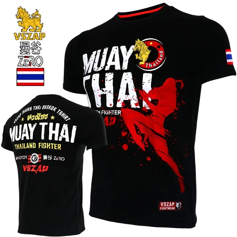 VSZAP Jerseys Short Sleeve T-shirt Combat Clothes Muscle Muay Thai Mma Cotton Kick Boxing Shirts Oversized Tee Breathable
VSZAP Jerseys Short Sleeve T-shirt Combat Clothes Muscle Muay Thai Mma Cotton Kick Boxing Shirts Oversized Tee Breathable