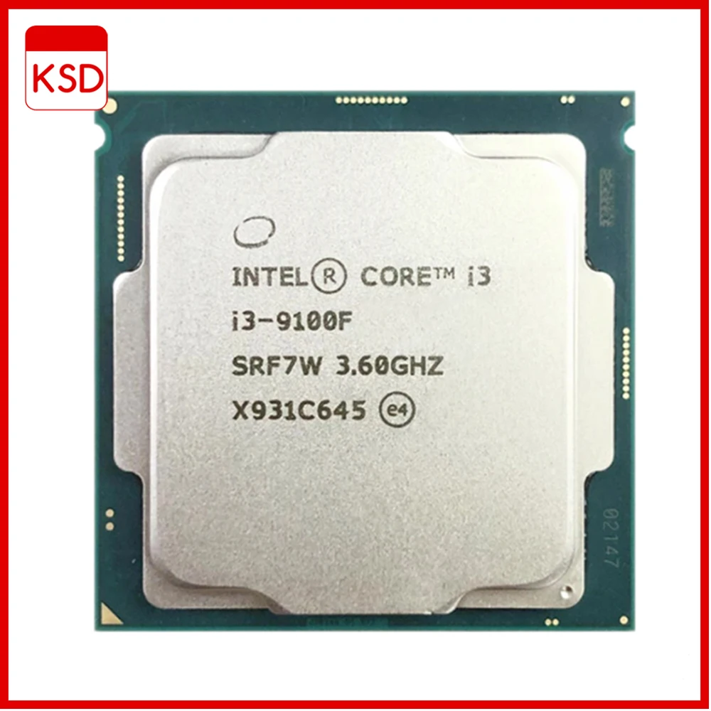 Intel Core i3-9100F i3 9100F 3.6 GHz SRF7W /SRF6N Quad-Core Quad-Thread CPU 65W 6M ProcessorLGA 1151
Intel Core i3-9100F i3 9100F 3.6 GHz SRF7W /SRF6N Quad-Core Quad-Thread CPU 65W 6M ProcessorLGA 1151