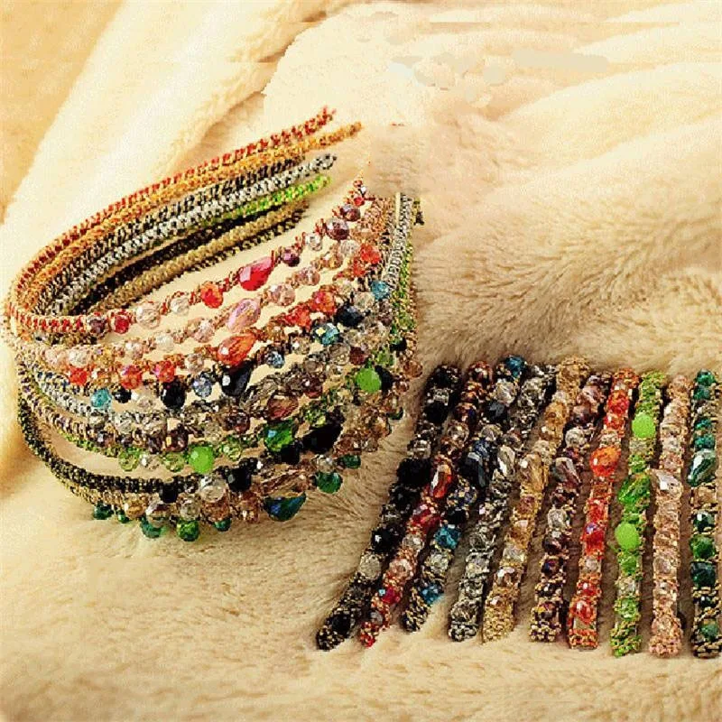 Korean crystal hair accessories for women fashion multicolor flash hairpin hot selling irregular crystal hair hoops jewelry gift
Korean crystal hair accessories for women fashion multicolor flash hairpin hot selling irregular crystal hair hoops jewelry gift