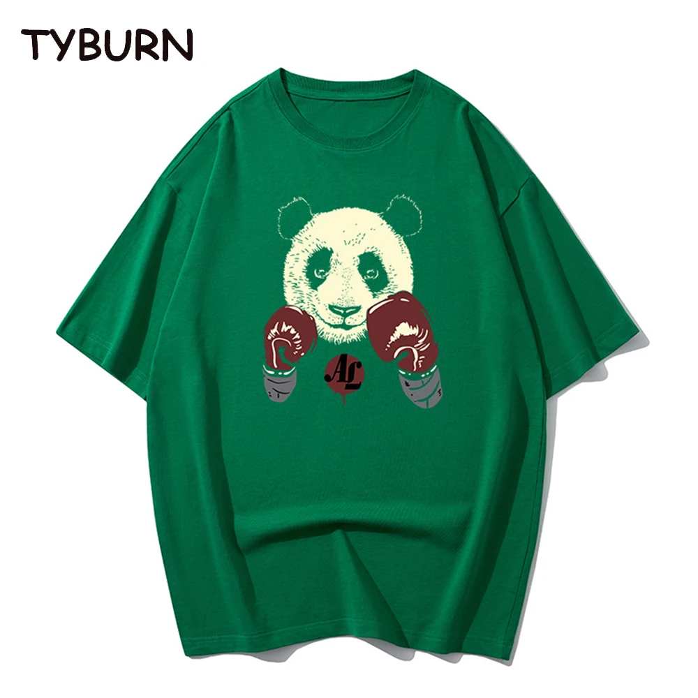 Футболка TYBURN Мужская/Женская хлопковая с коротким рукавом, Модный повседневный трендовый топ с круглым вырезом и принтом панды, лето 2023
Футболка TYBURN Мужская/Женская хлопковая с коротким рукавом, Модный повседневный трендовый топ с круглым вырезом и принтом панды, лето 2023