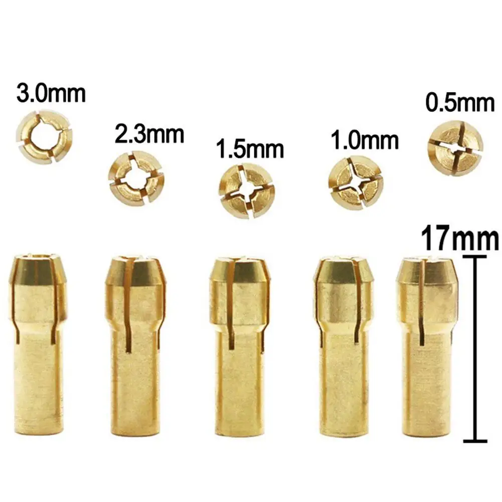 Chucks Adapter Mini Drill Brass Collet Copper Material Drill Collet Gold Color For Use With Hand Drills Electric Drills
Chucks Adapter Mini Drill Brass Collet Copper Material Drill Collet Gold Color For Use With Hand Drills Electric Drills