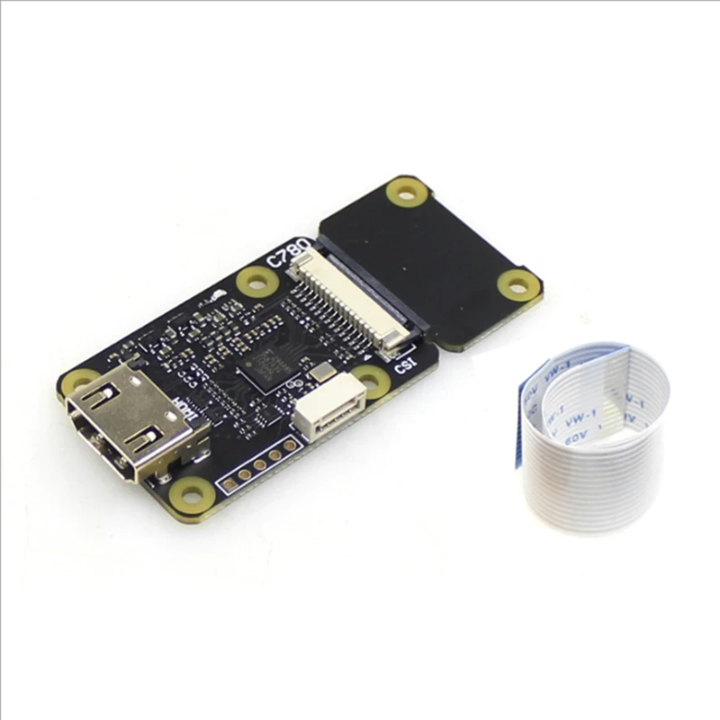 Плата адаптера для Raspberry Pi 3B/4B HDMI к CSI2 Плата расширения камеры поддерживает 1080P 60FPS аудио и видео
Плата адаптера для Raspberry Pi 3B/4B HDMI к CSI2 Плата расширения камеры поддерживает 1080P 60FPS аудио и видео