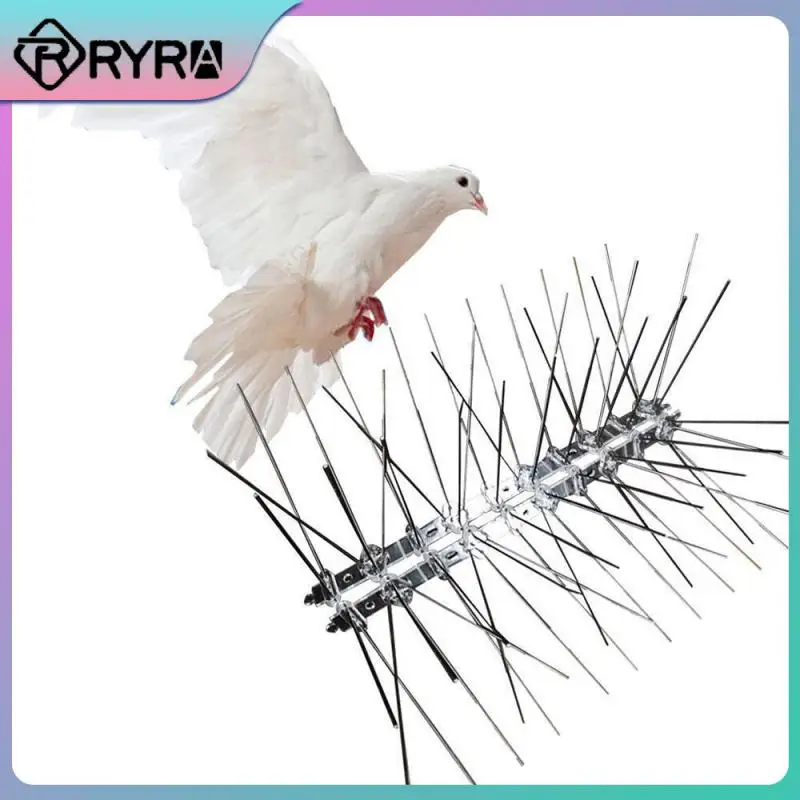 25CM Stainless Steel Bird-repeller Pigeon Spikes Spike Get Rid Of Pigeons Scare Birds Pest Control Household Bedroom Protection
25CM Stainless Steel Bird-repeller Pigeon Spikes Spike Get Rid Of Pigeons Scare Birds Pest Control Household Bedroom Protection