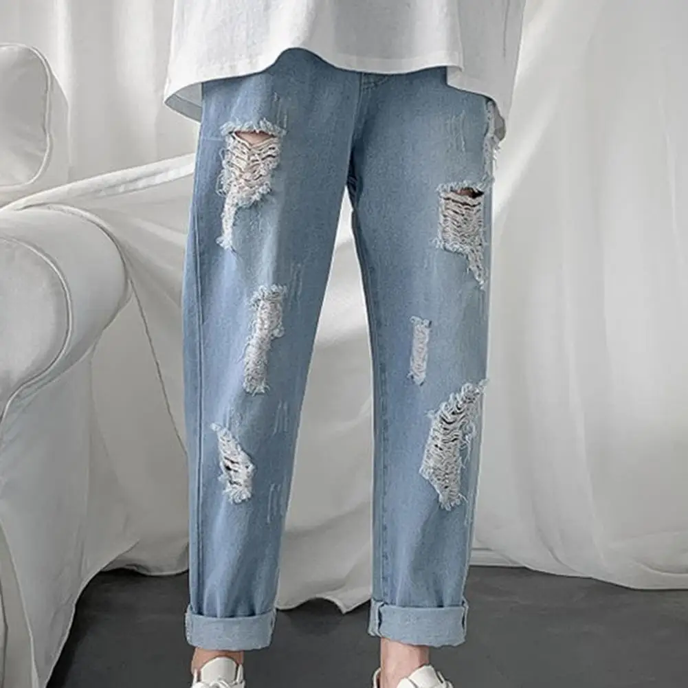 Dropshipping!!2022 Ne Men Pants Solid Color Ripped Mid Waist Casual Students Jeans for Daily Wear
Dropshipping!!2022 Ne Men Pants Solid Color Ripped Mid Waist Casual Students Jeans for Daily Wear