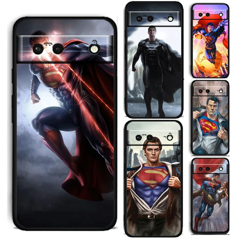 Batman Superman Cute For Google Pixel 7 6 6A 5 4 5A 4A XL Pro 5G Silicone Shockproof Soft TPU Black Phone Case Cover
Batman Superman Cute For Google Pixel 7 6 6A 5 4 5A 4A XL Pro 5G Silicone Shockproof Soft TPU Black Phone Case Cover