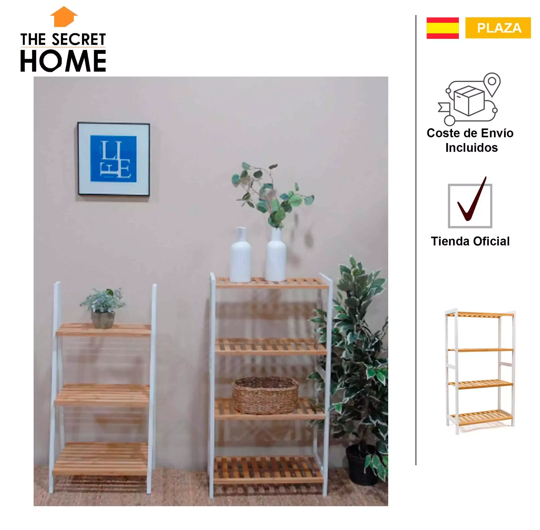 -bamboo shelf-shelf with 4 shelves-standing shelf for storage-decoration living room, bedroom, office-Natural White (high. 87,5
-bamboo shelf-shelf with 4 shelves-standing shelf for storage-decoration living room, bedroom, office-Natural White (high. 87,5