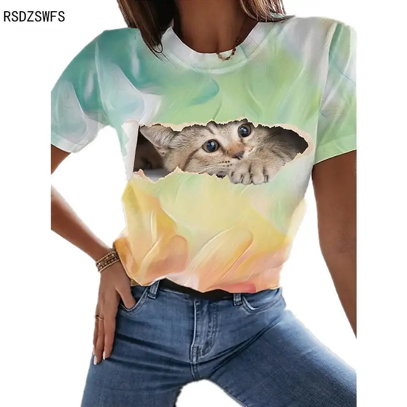 NEW SUMMER Ladies MUSIC T SHIRT Unisex Funny T-shirt Casual 3d Cat Print T-shirt O-Neck Short Sleeve Top Fun T-shirt 2022
NEW SUMMER Ladies MUSIC T SHIRT Unisex Funny T-shirt Casual 3d Cat Print T-shirt O-Neck Short Sleeve Top Fun T-shirt 2022