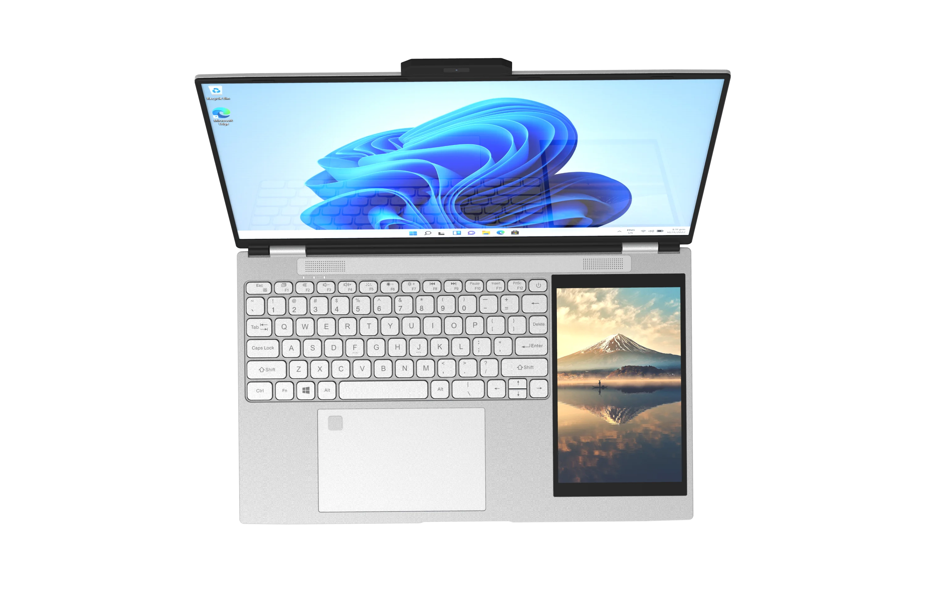 HL156D 15.6 Inch HD 7-inch TP Touch Dual-Screen Bussiness Laptop 16GB 512GB Celeron N5105 Magnetic Suction Camera Quad Core PC
HL156D 15.6 Inch HD 7-inch TP Touch Dual-Screen Bussiness Laptop 16GB 512GB Celeron N5105 Magnetic Suction Camera Quad Core PC