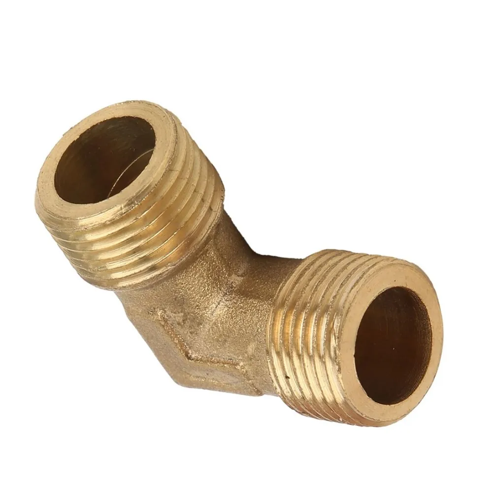 90 Degree Elbow Connector Air Compressor Fittings Brass 16.5mm Male Thread Check Valve Elbow Coupler For Oil-free Air Compressor
90 Degree Elbow Connector Air Compressor Fittings Brass 16.5mm Male Thread Check Valve Elbow Coupler For Oil-free Air Compressor