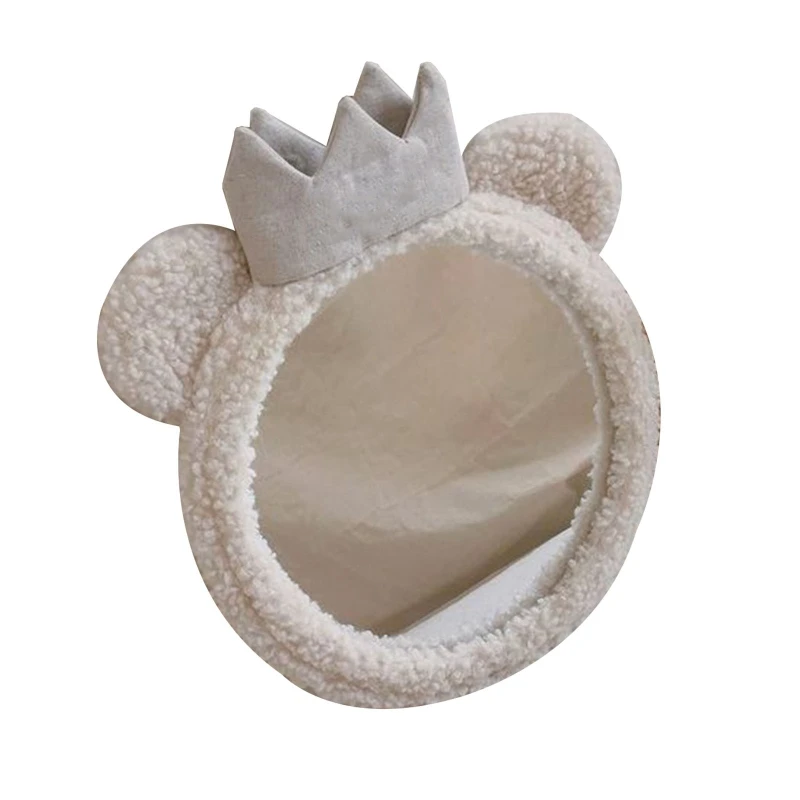Cartoon Baby Mirror Bear Crown Car Back Seat Mirror Desktop Decor Supplies for Home Kids Bedroom Nursery Decoration Props G2AE
Cartoon Baby Mirror Bear Crown Car Back Seat Mirror Desktop Decor Supplies for Home Kids Bedroom Nursery Decoration Props G2AE