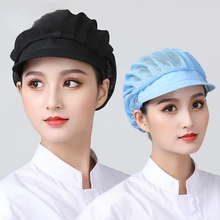 Hair Caps Disposable Non-woven Bouffant Hair Net Caps Elastic Head Cover Cap for Beauty Kitchen Food Salon Bath