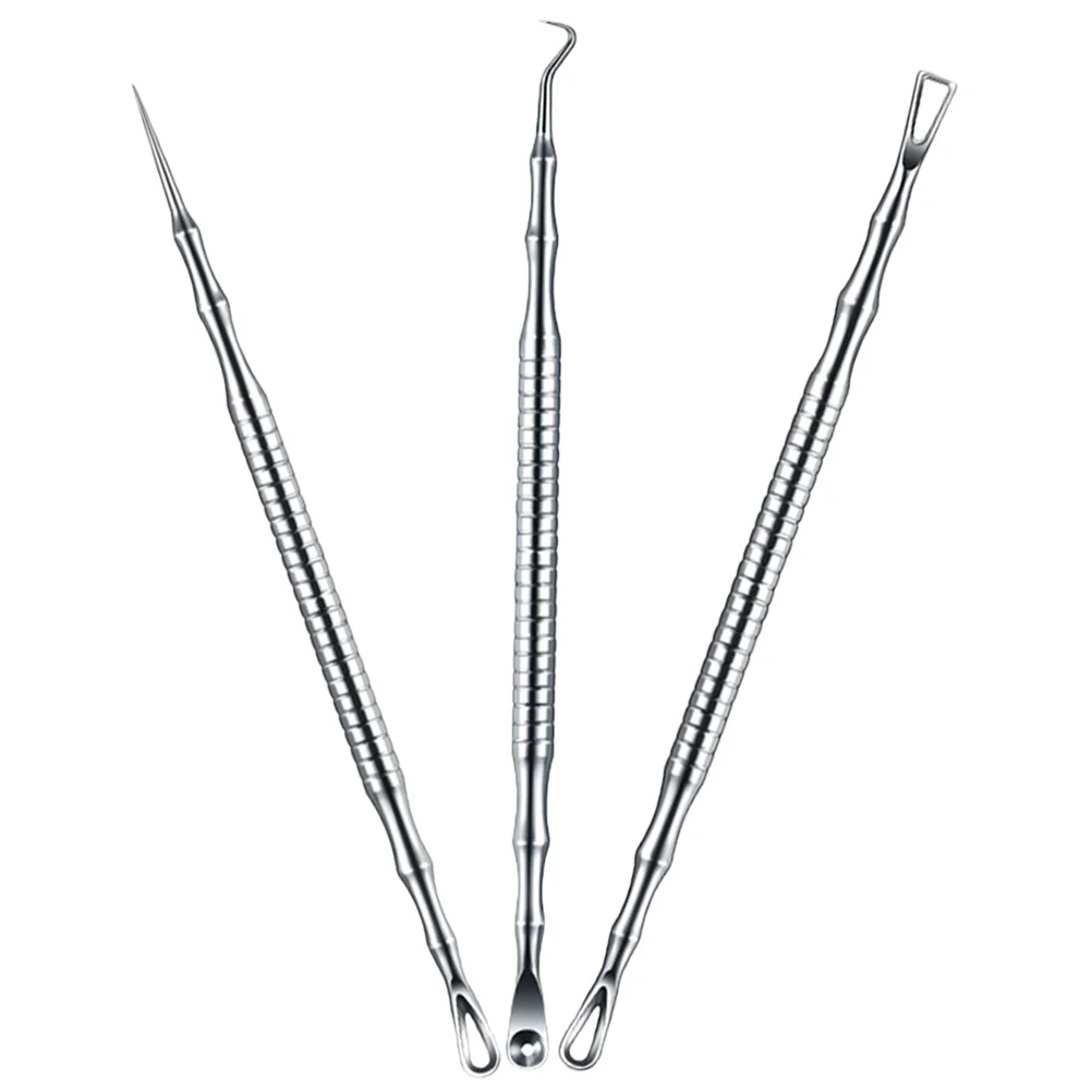 3 Pcs Stainless Blackhead Tool Household Pimple Tools Acne Remover Convenient Pro Needle Daily
3 Pcs Stainless Blackhead Tool Household Pimple Tools Acne Remover Convenient Pro Needle Daily