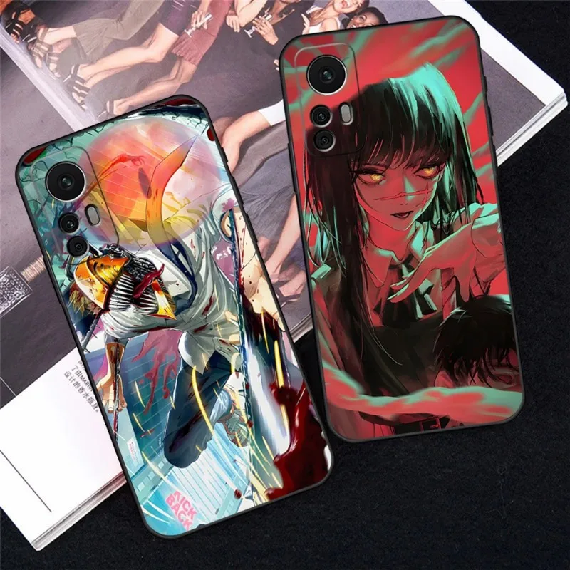Cute Cartoon Chainsaw Man Anime Phone Case For Redmi Note 10S 11 10 9S 8T 7 8 9 9T 10 10X K30 K40 Pro Black Silicone Cover
Cute Cartoon Chainsaw Man Anime Phone Case For Redmi Note 10S 11 10 9S 8T 7 8 9 9T 10 10X K30 K40 Pro Black Silicone Cover