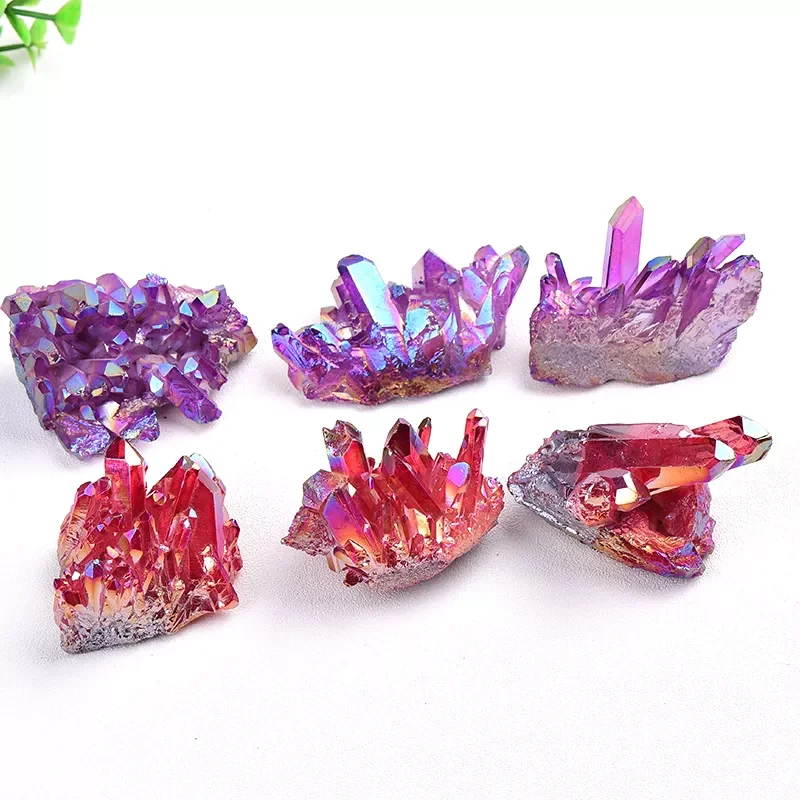 1PC 100% Natural Crystal Quartz Electroplated Colourful Column Reiki Mineral Ore Or Ornaments Aquarium Home Decor Healing Stone
1PC 100% Natural Crystal Quartz Electroplated Colourful Column Reiki Mineral Ore Or Ornaments Aquarium Home Decor Healing Stone