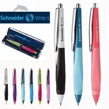 1pcs German Schneider 0.5mm Gel Pen Dolphin Haptify Smooth Black Press Signature Pen Refillable Refill Office School Supplies