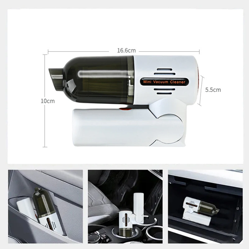 Car Cleaners Car Charging and Folding Cordless Vacuum Cleaner Small Mini Portable 4000Pa Powerful Vacuum Cleaner
Car Cleaners Car Charging and Folding Cordless Vacuum Cleaner Small Mini Portable 4000Pa Powerful Vacuum Cleaner