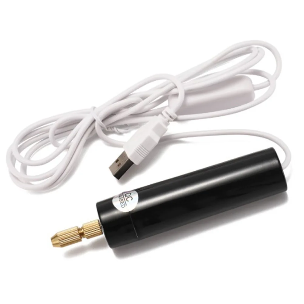 Mini Electric Drill 8500rpm 10W USB Cable Power 5V 11.5 X 2.5 X 2.5 Cm For Drilling Wood Plastic Paper Board Jewelry Rotary Tool
Mini Electric Drill 8500rpm 10W USB Cable Power 5V 11.5 X 2.5 X 2.5 Cm For Drilling Wood Plastic Paper Board Jewelry Rotary Tool