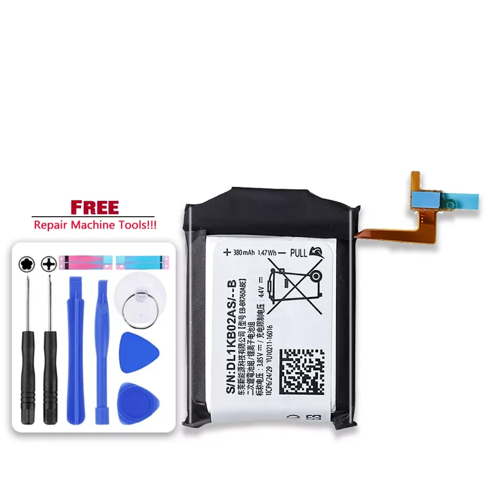 Watch Battery For Samsung Gear 1/2 NEO/Fit/Live/S S2 S3 S4 42mm 46mm Frontier/Classic SM V700 V380 V381 R360 R720 R760 R770 R765
Watch Battery For Samsung Gear 1/2 NEO/Fit/Live/S S2 S3 S4 42mm 46mm Frontier/Classic SM V700 V380 V381 R360 R720 R760 R770 R765