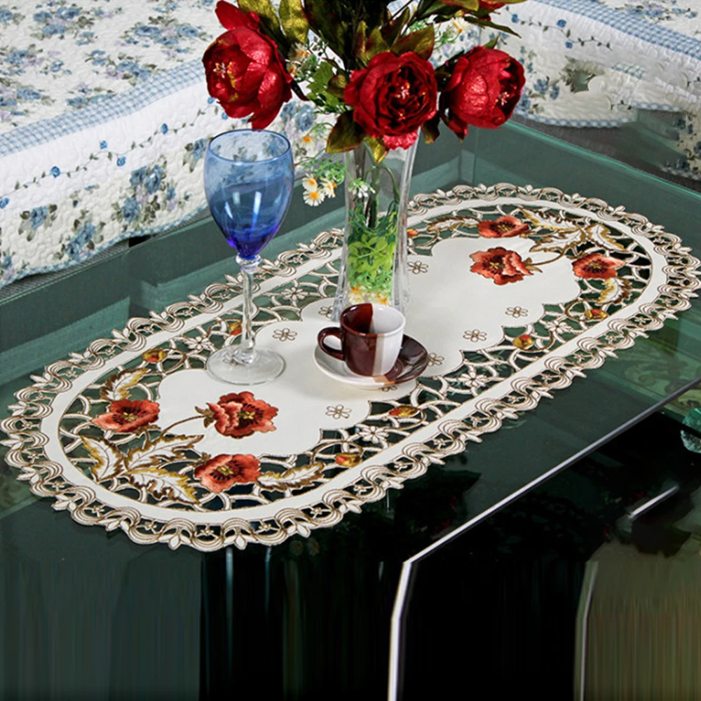 Lace Tablecloth 40*85cm Home Mat Embroidered Table Floral Ornament Party DecorationDining New Useful Brand New
Lace Tablecloth 40*85cm Home Mat Embroidered Table Floral Ornament Party DecorationDining New Useful Brand New