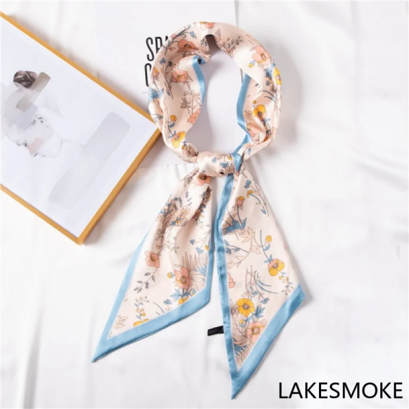 【GIOIO】2022New Summer Printed Long Scarves Artificial Silk Korean Style Sweet Ribbon Silk Scarf Trendy Arm Bag Ribbon
【GIOIO】2022New Summer Printed Long Scarves Artificial Silk Korean Style Sweet Ribbon Silk Scarf Trendy Arm Bag Ribbon