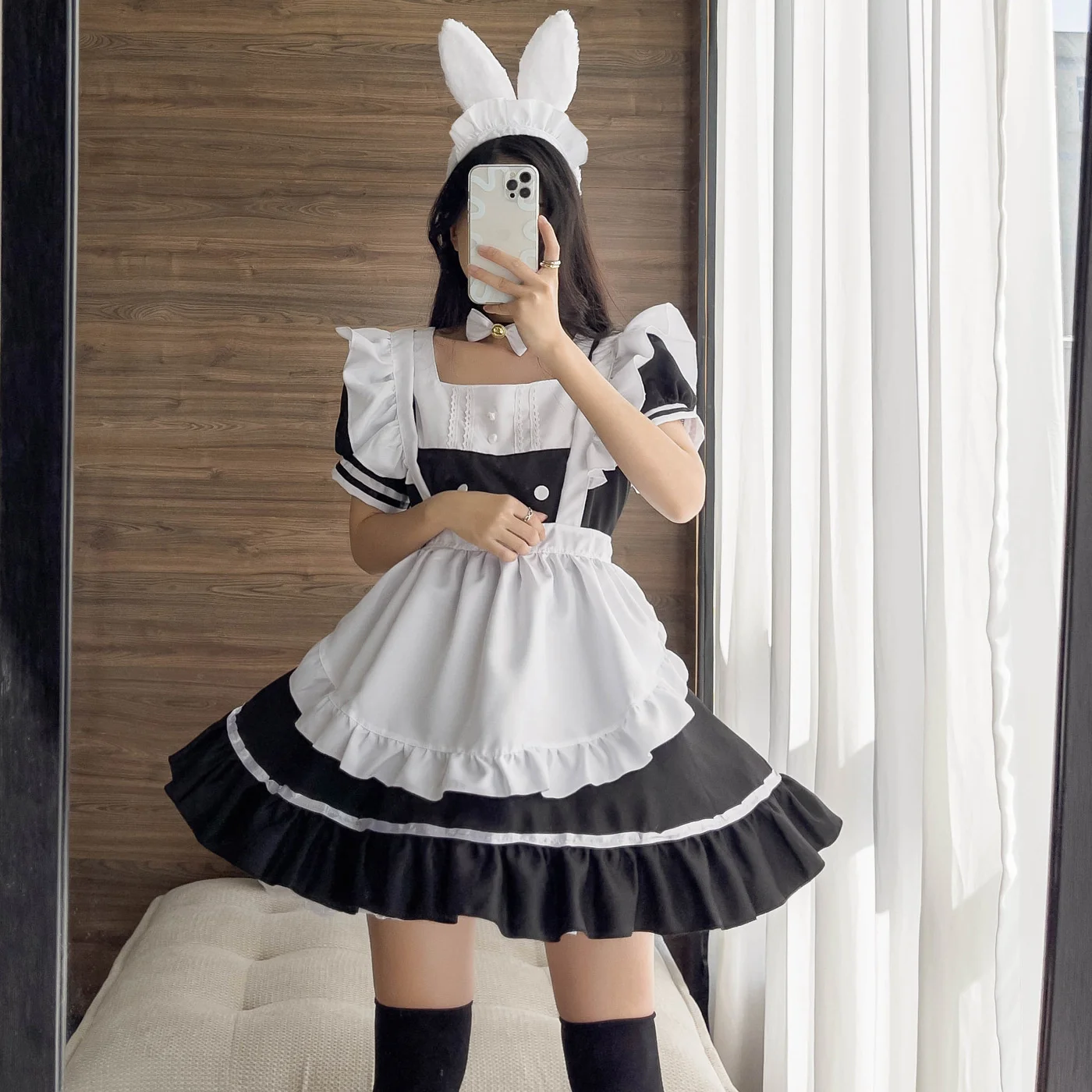 

New Maid Costume Cosplay Maid Restaurant Maid Anime Costume Black And White Maid