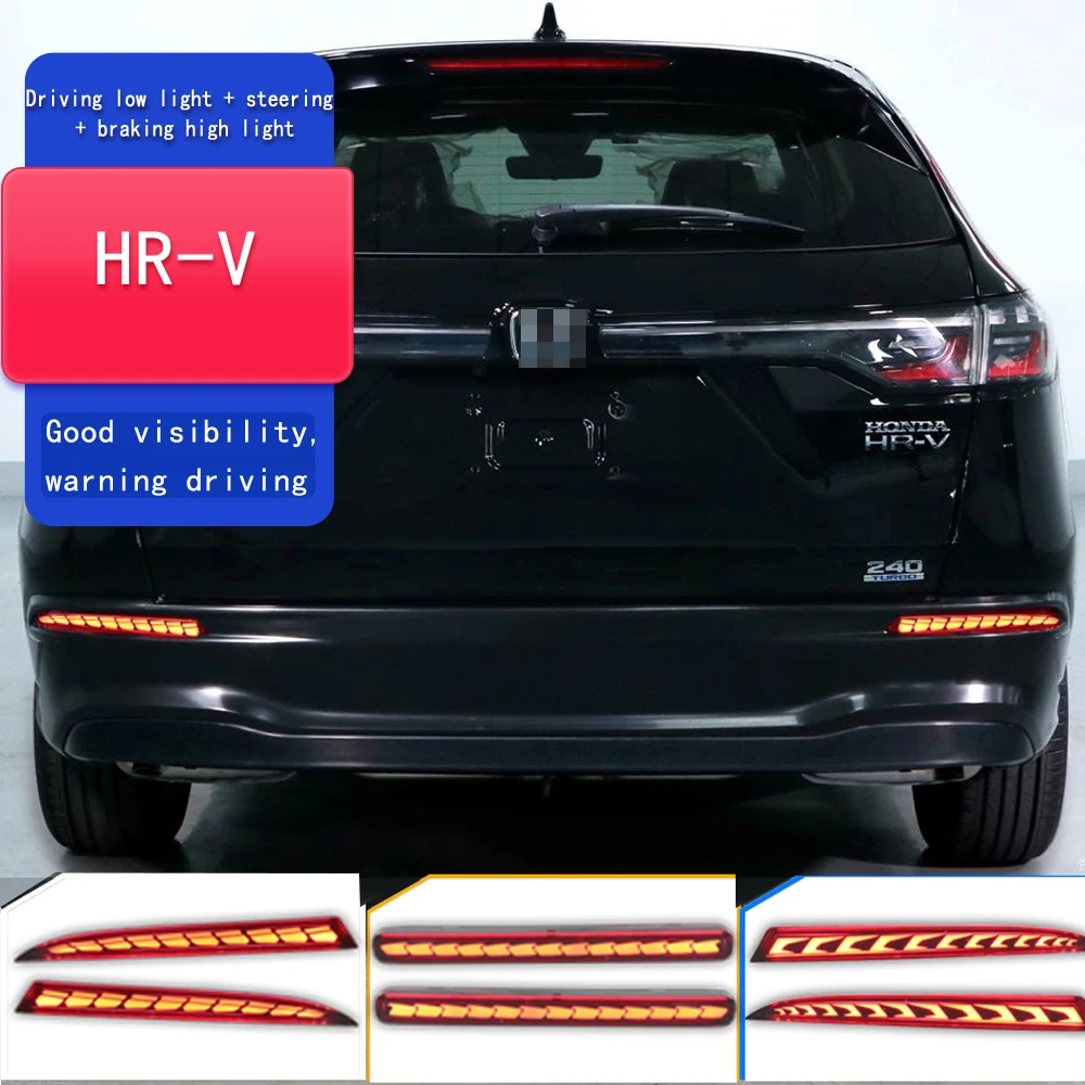 LED Rear Bumper Lights fit for Honda HR-V HRV 2022 2023, Rear Fog Lamp Tail Brake Light with Sequential turn signal Accessories
LED Rear Bumper Lights fit for Honda HR-V HRV 2022 2023, Rear Fog Lamp Tail Brake Light with Sequential turn signal Accessories