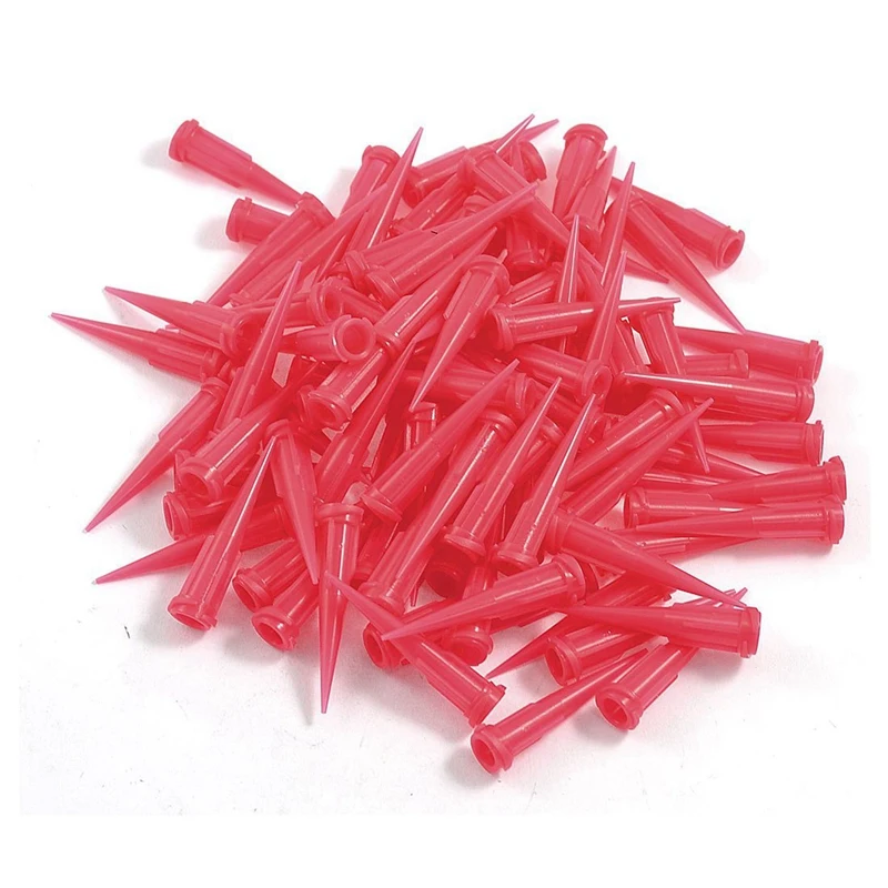 Plastic Tapered Pinhead Glue Dispenser Needle, 25 Gauge, 0.26Mm Opening Size, Red (Pack Of 500)
Plastic Tapered Pinhead Glue Dispenser Needle, 25 Gauge, 0.26Mm Opening Size, Red (Pack Of 500)