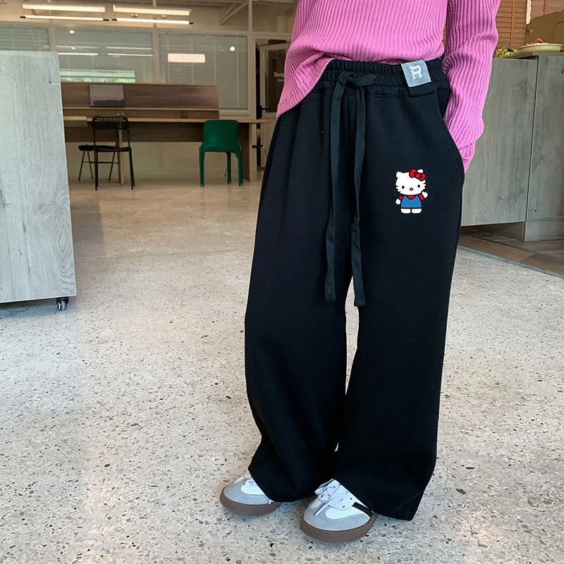 Cartoon Sanrio Children Wide-Leg Pants Hello Kittys Accessories Cute Kawaii Anime Outer Wear Pants Sweatpants Toys for Girl Gift
Cartoon Sanrio Children Wide-Leg Pants Hello Kittys Accessories Cute Kawaii Anime Outer Wear Pants Sweatpants Toys for Girl Gift