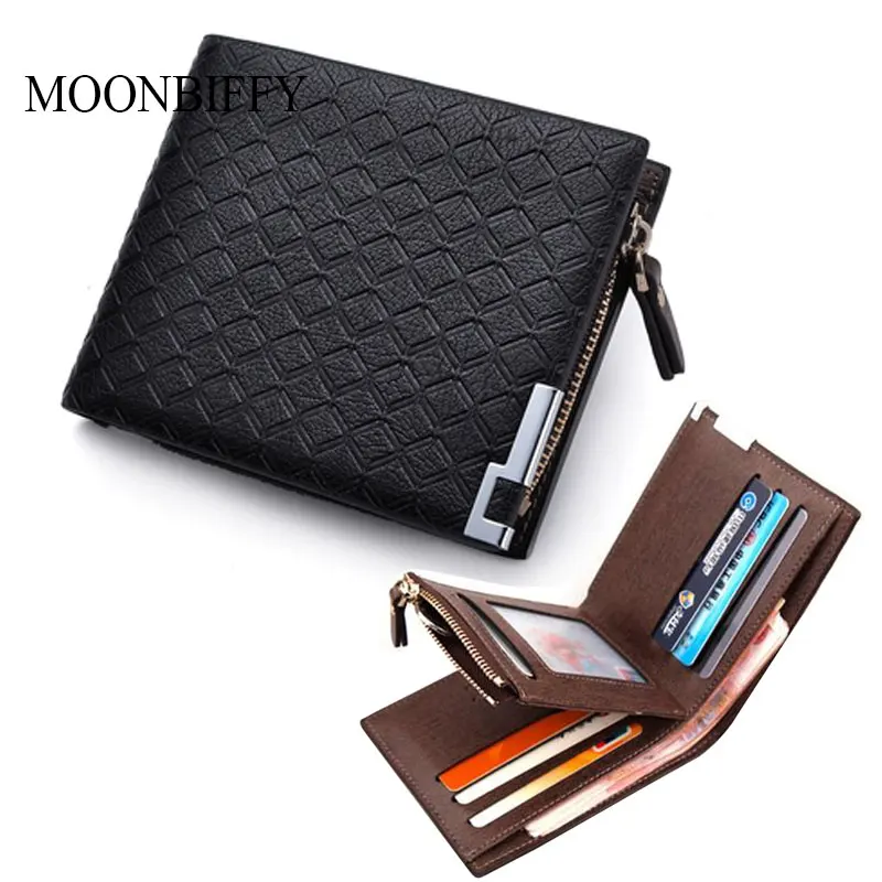 Men's Wallet Carteira Plaid Short Wallets Knurling Leather Male Wallet Retro Billeteras Para Hombre Small Zipper Man Wallet
Men's Wallet Carteira Plaid Short Wallets Knurling Leather Male Wallet Retro Billeteras Para Hombre Small Zipper Man Wallet
