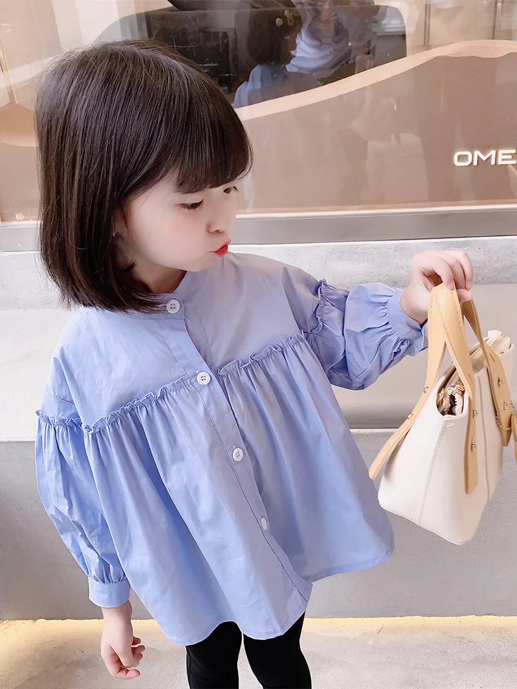 Girl's Top Years Loose Child Doll Autumn And Net 1-7 Trendy Old 100% Baby Girl Blue Shirt Spring Children's Red Cotton Little
Girl's Top Years Loose Child Doll Autumn And Net 1-7 Trendy Old 100% Baby Girl Blue Shirt Spring Children's Red Cotton Little