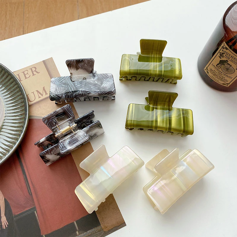 Korea 2022 Fashion New 6.6cm Medium-Sized For Women Girls Hairpins Accessories Acetate Unique Hair Clips Headwear Free Shipping
Korea 2022 Fashion New 6.6cm Medium-Sized For Women Girls Hairpins Accessories Acetate Unique Hair Clips Headwear Free Shipping