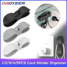 Cord Winder Organizer Desk Appliances Cord Wrapper Cable Management Charger Clips Holder for Air Fryer Coffee Machine Wire Fixer