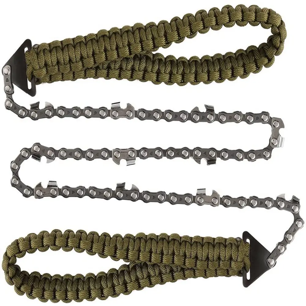 Manual Hand Braided Rope Chain Saw Portable Emergency Camp Survival Wire Cutter Portable Outdoor Camping Hiking Tools
Manual Hand Braided Rope Chain Saw Portable Emergency Camp Survival Wire Cutter Portable Outdoor Camping Hiking Tools