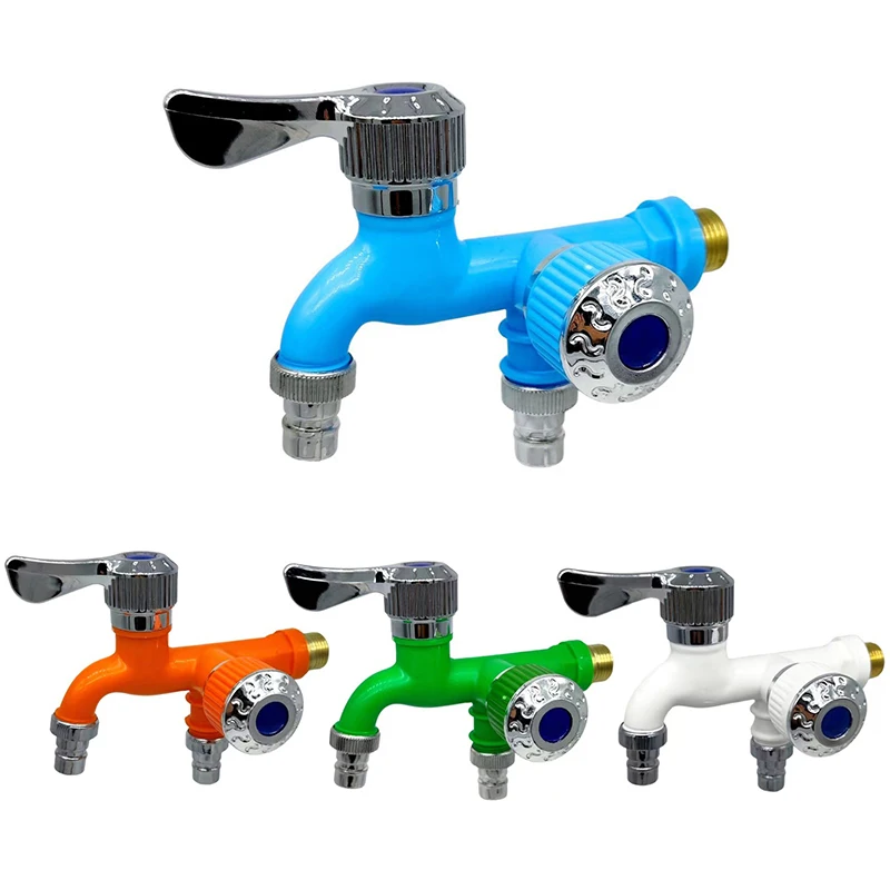 Смеситель Пластиковый с двойным управлением и двойным выходом, 1/2 дюйма
Смеситель Пластиковый с двойным управлением и двойным выходом, 1/2 дюйма