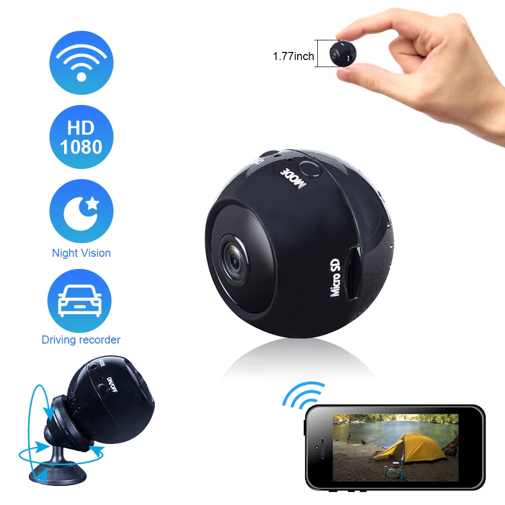 1080P Night Vision Camera IP WiFi Indoor Smart Home Security Protection Video Surveillance Camera Baby Monitor Webcam
1080P Night Vision Camera IP WiFi Indoor Smart Home Security Protection Video Surveillance Camera Baby Monitor Webcam